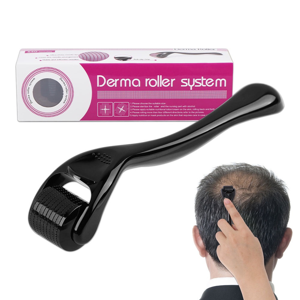 Derma Roller System 8 Derma Roller System for scalp needling and head