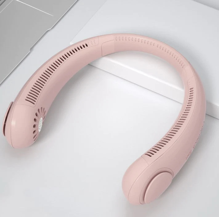 Neck fan 7 Neck fan in pink