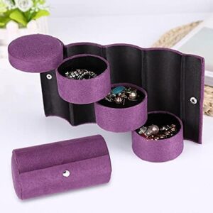 3 Layers Portable Rotating Jewellery Box 2