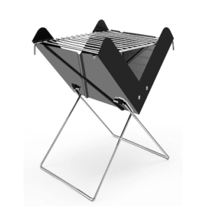 Compact Stainless Steel Barbecue Grill