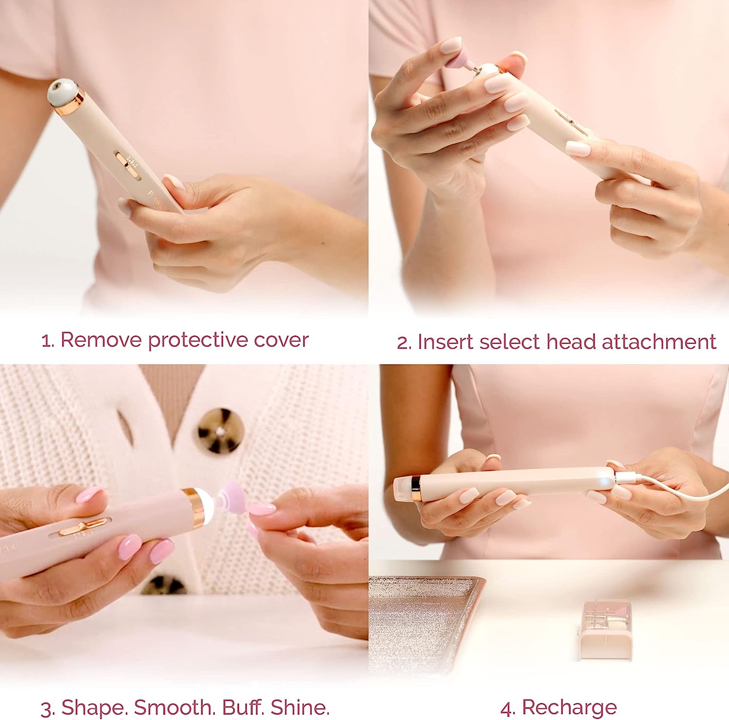 Flawless Nail Salon Kit how to use