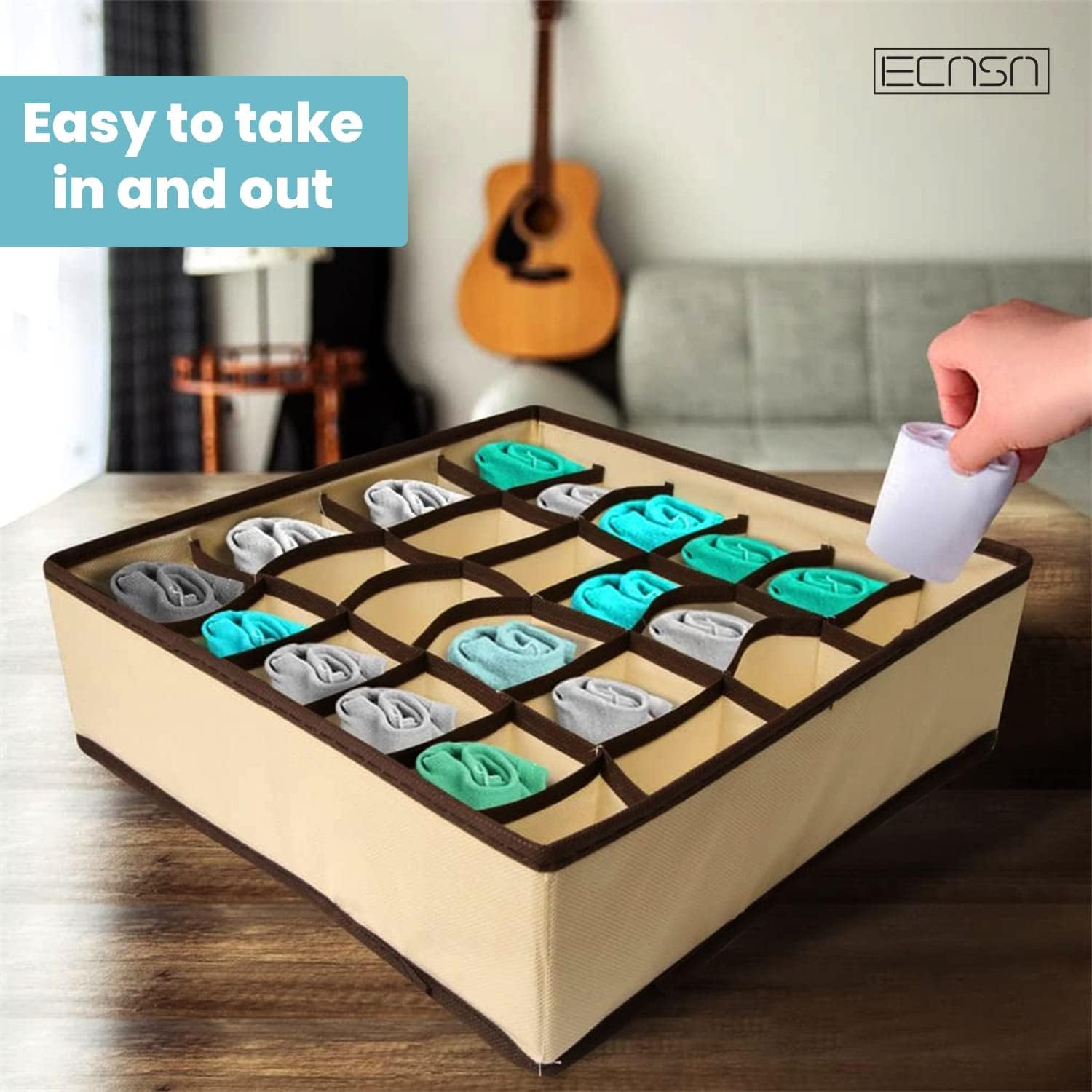 Multi Size Folding Organizer for Socks & Bra