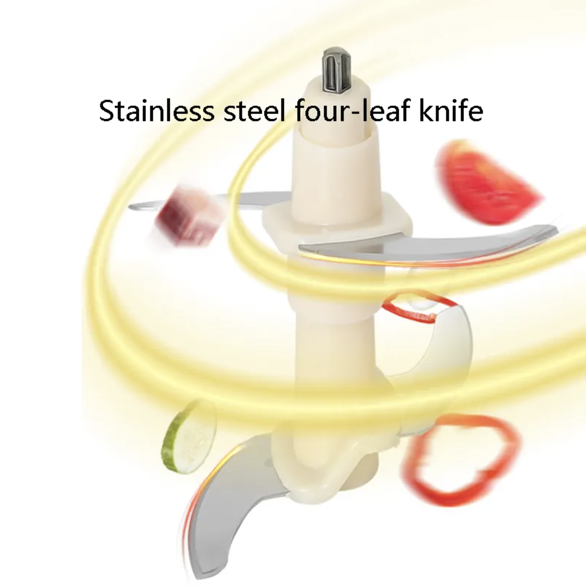 Food Processor Multifunction Food Chopper 5 Food Processor Multifunction Food Chopper's blades