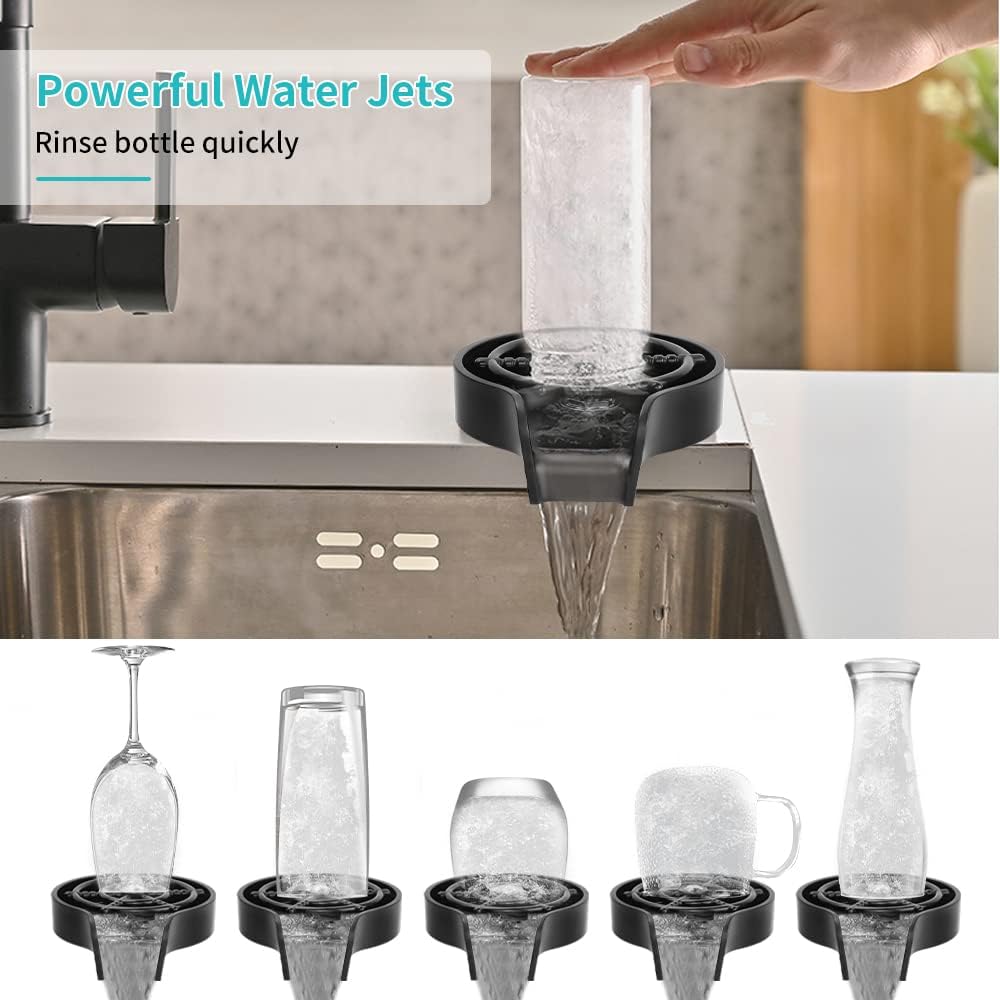 Kitchen Sink Faucet Washer for bottles and glass