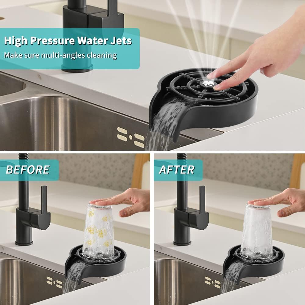 Kitchen Sink Faucet Washer for bottles and glass