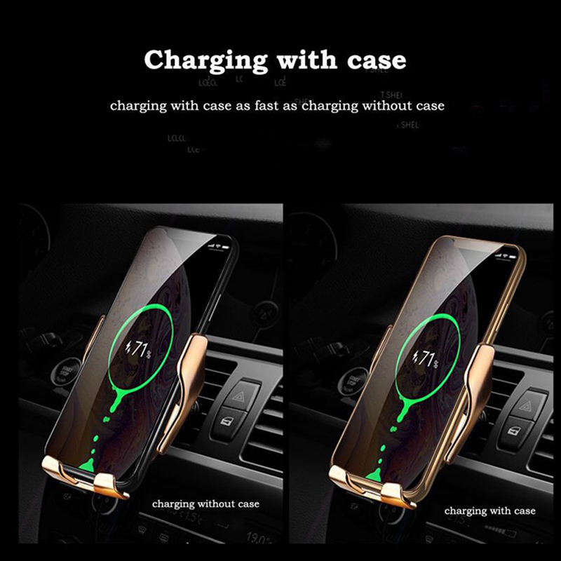 gTmzDropship-Automatic-Clamping-10W-Car-Wireless-Charger-For-iPhone-Android-Infrared-Induction-Qi-Wireless-Charger-Car